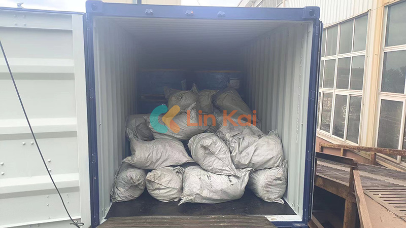 سیم طناب فولادی ضد پیچش بارگیری شده در کانتینر، آماده برای اندونزی